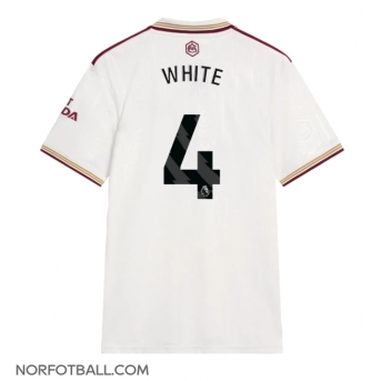 Billige Fotballdrakt Arsenal Ben White #4 Replika Tredjedrakt 2025-26 Kortermet